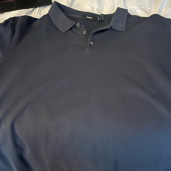 Mens Theory XL polo - Picture 3 of 4